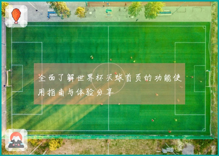 全面了解世界杯买球首页的功能使用指南与体验分享